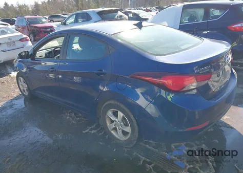 2015 Hyundai Elantra Se from USA, damaged, VIN 5NPDH4AE4FH605078